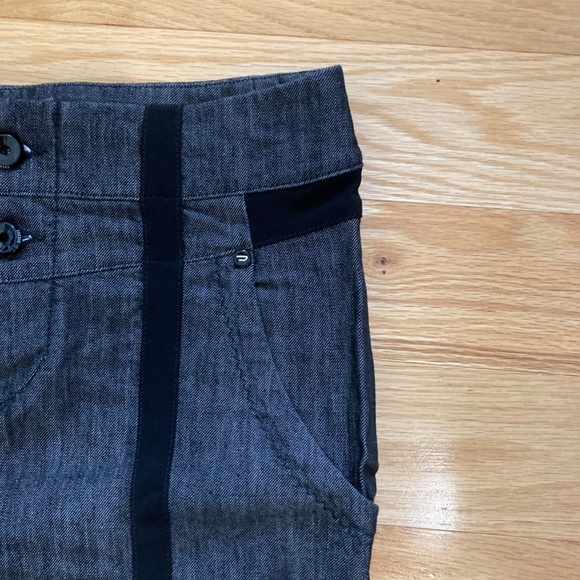 Diesel black denim mini skirt- size 26 - stretch - Picture 2 of 13